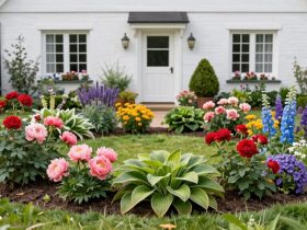 idées de jardin pour l'avant de la maison