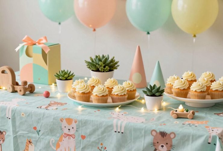 idées de baby shower neutres en termes de genre