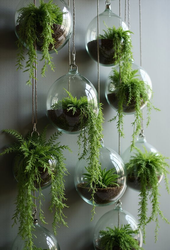 pur purificateurs d'air en terrarium suspendu