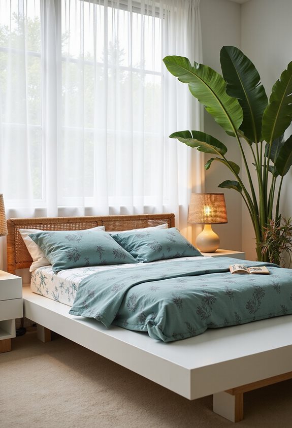 clé USB caché table de chevet nocturne