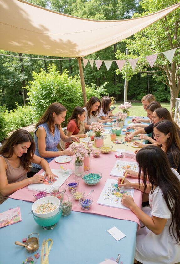 stations de souvenirs artisanaux interactifs