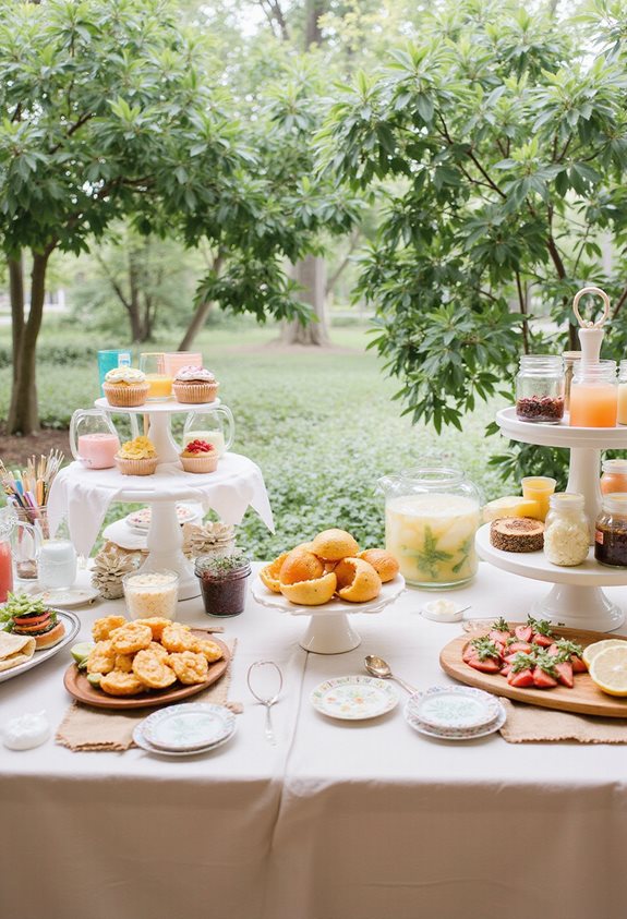 stations de nourriture interactives ravissent