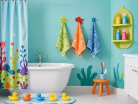 idées de décoration de salle de bain pour enfants