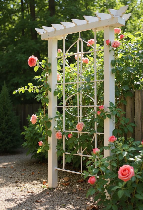 treillis en PVC léger et résistant aux intempéries