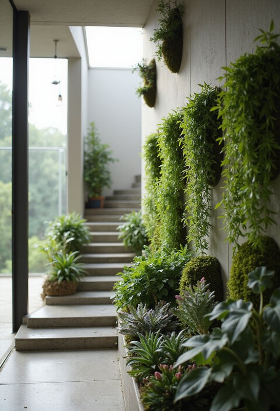 jardin à marches vivantes