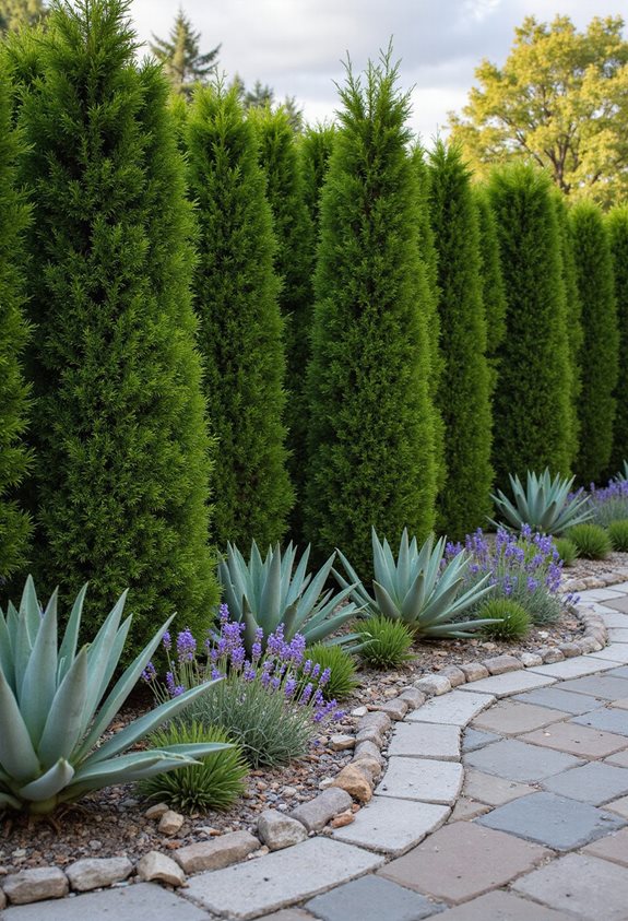 haie persistante à faible entretien