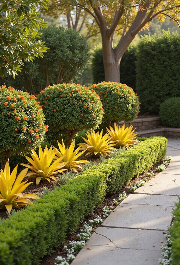 arbustes aromatiques lumineux