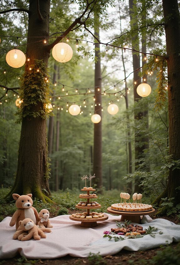 aventure magique dans la forêt fête