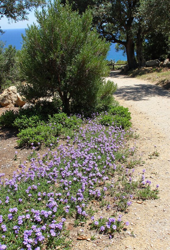 floraison à faible altitude méditerranéenne