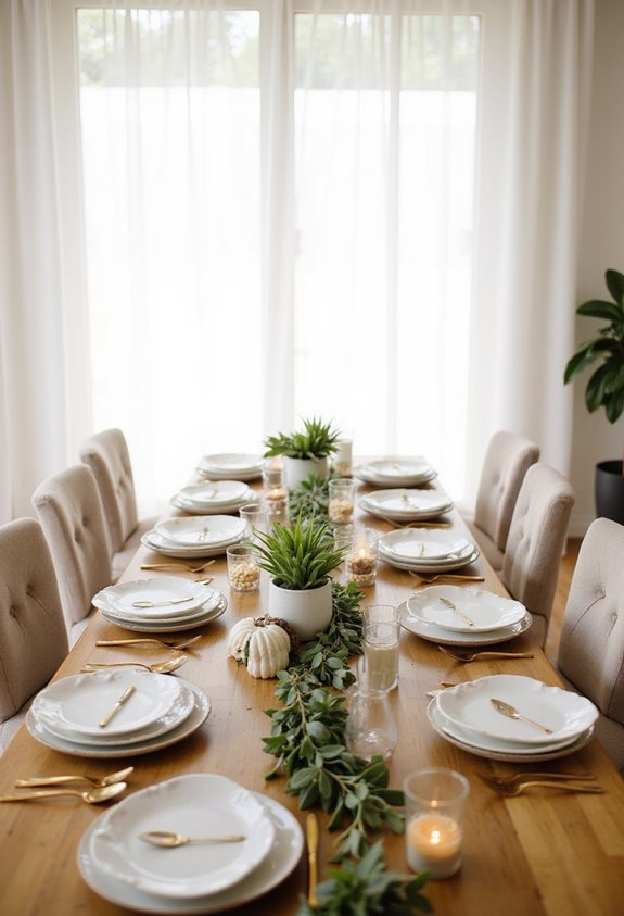 baby shower moderne et minimaliste