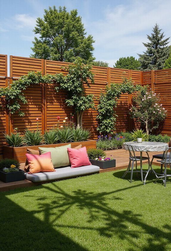 création de zone extérieure à plusieurs niveaux