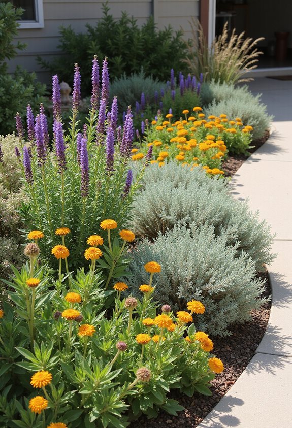 jardin pollinateur tolérant à la sécheresse