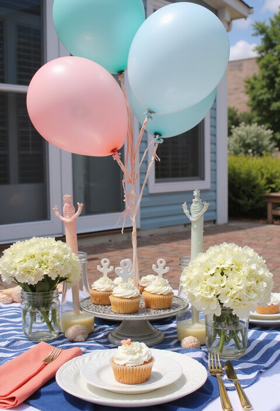 idées de célébration pour bébé sur le thème nautique