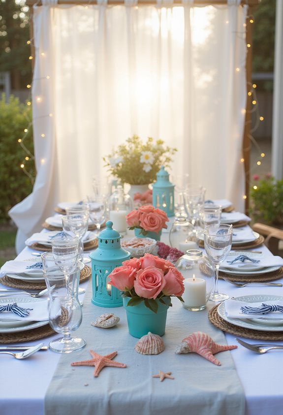 idées de baby shower sur le thème nautique