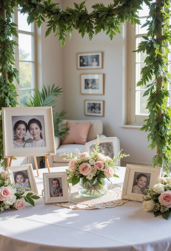 affichages de baby shower personnalisés