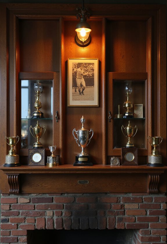 supportrobuste murale trophée d'exposition