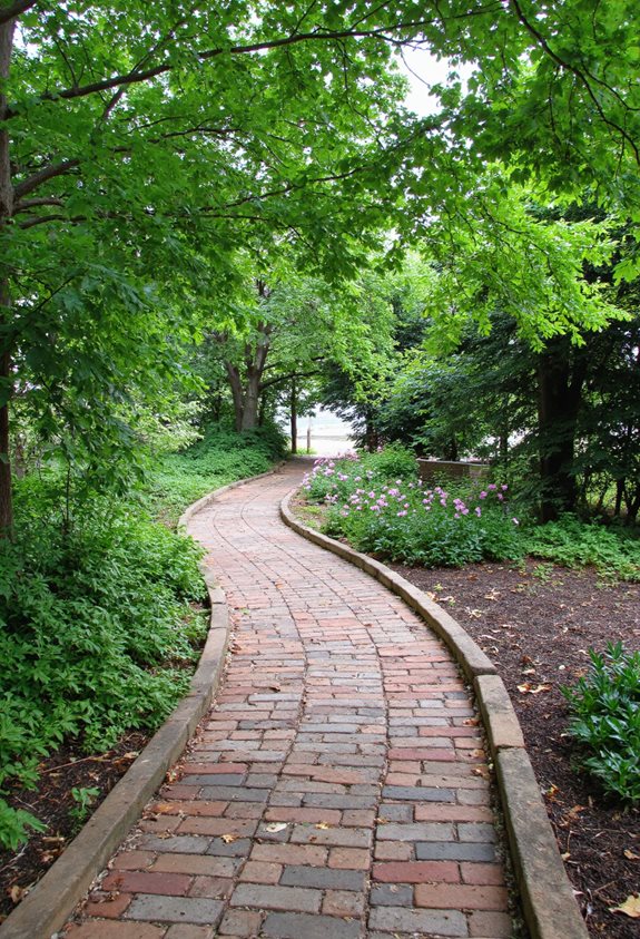 cheminée de jardin en briques rustiques