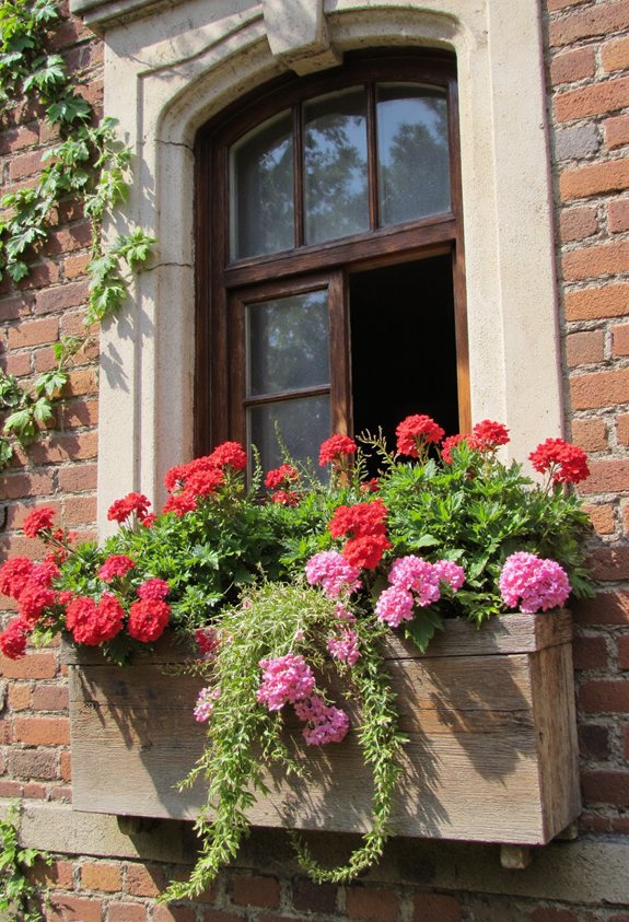 jardinières en bois rustiques