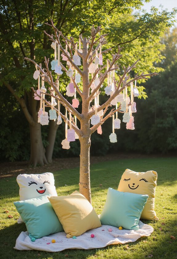 souhaits sincères message arbre