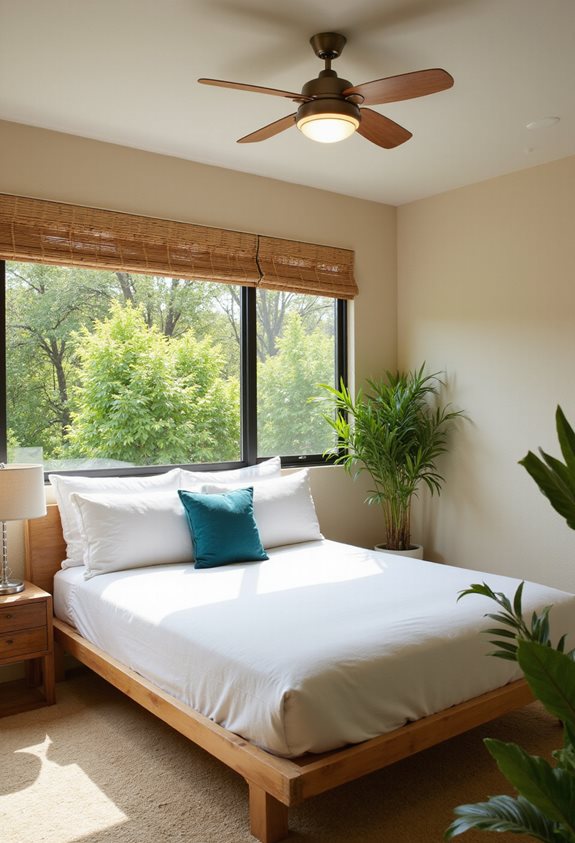 thermostat de plafond intelligent avec ventilateur