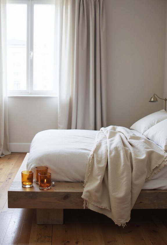 bougies parfumées neutres douces