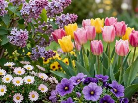 fleurs de printemps pour le jardin