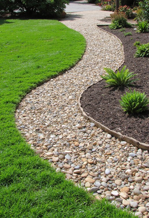 accent de jardin en pierre