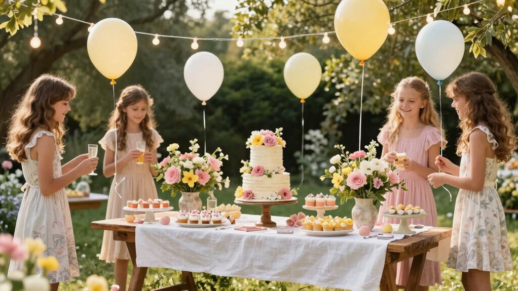 thèmes de baby shower d'été