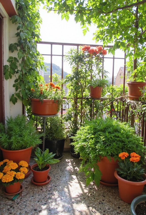 optimisation de la lumière du soleil conseils pour le balcon