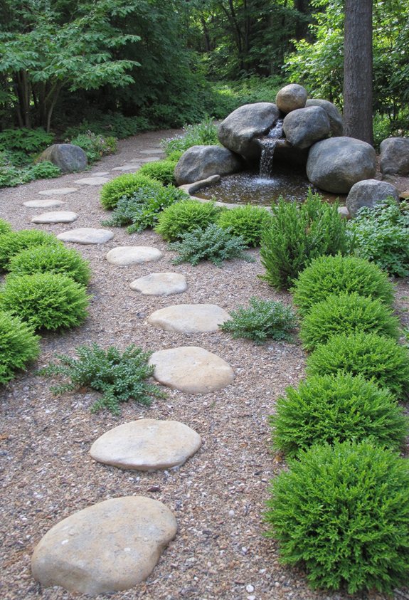 options de pierres paysagères durables