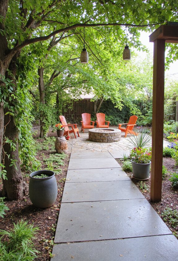choix de conception de patio durable