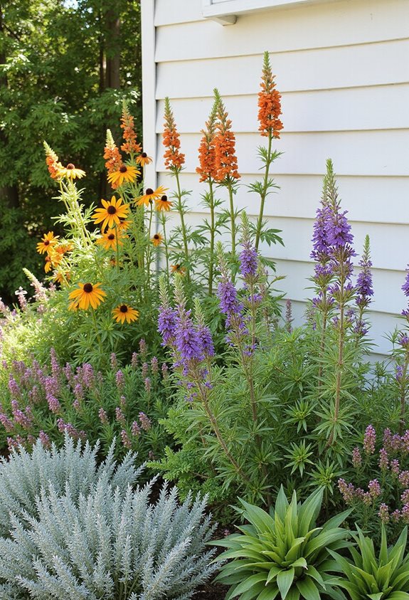 jardin à étages tridimensionnel