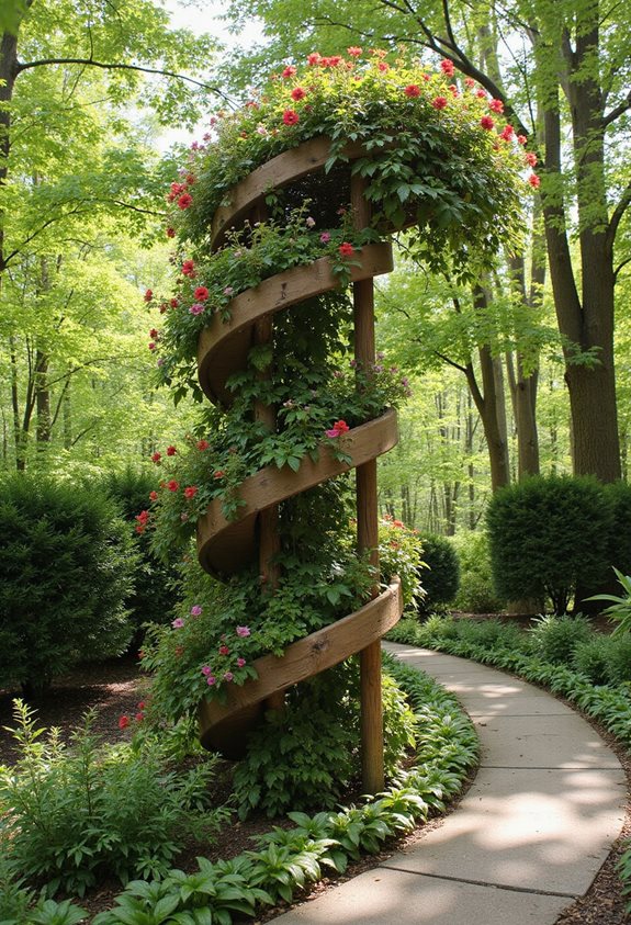 maximiseur d'espace de jardin vertical