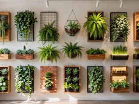 desig de jardin vertical économisant de l'espace