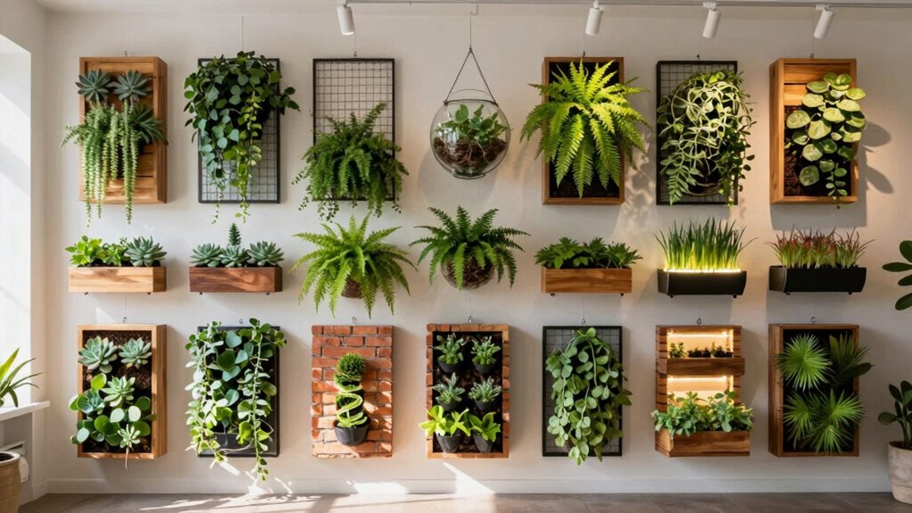 desig de jardin vertical économisant de l'espace