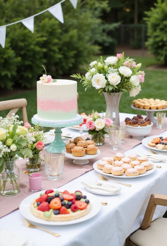 idées de desserts d'été vibrants