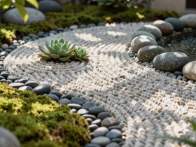 idées de pierres pour jardin zen