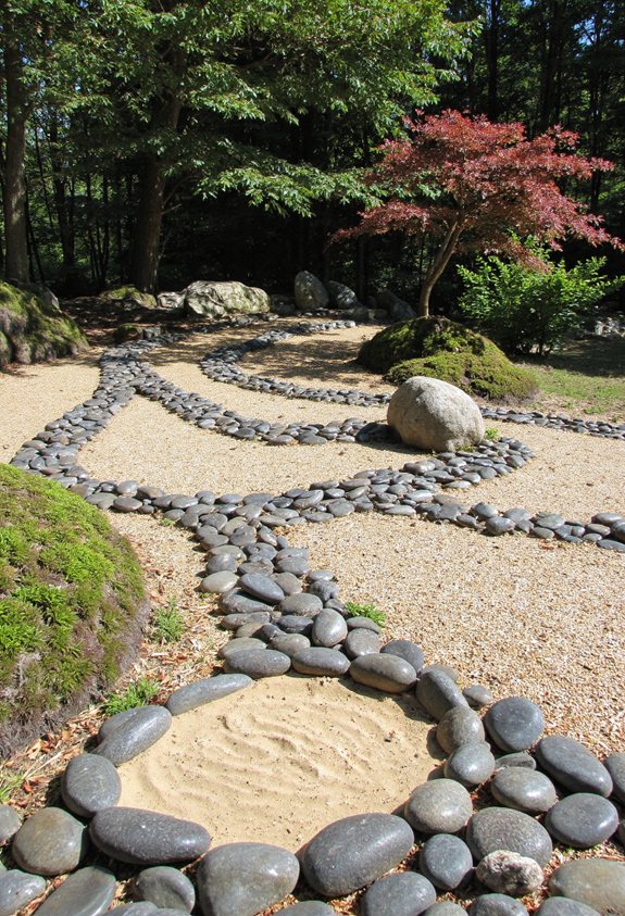 jardin de pierres zen pleine conscience