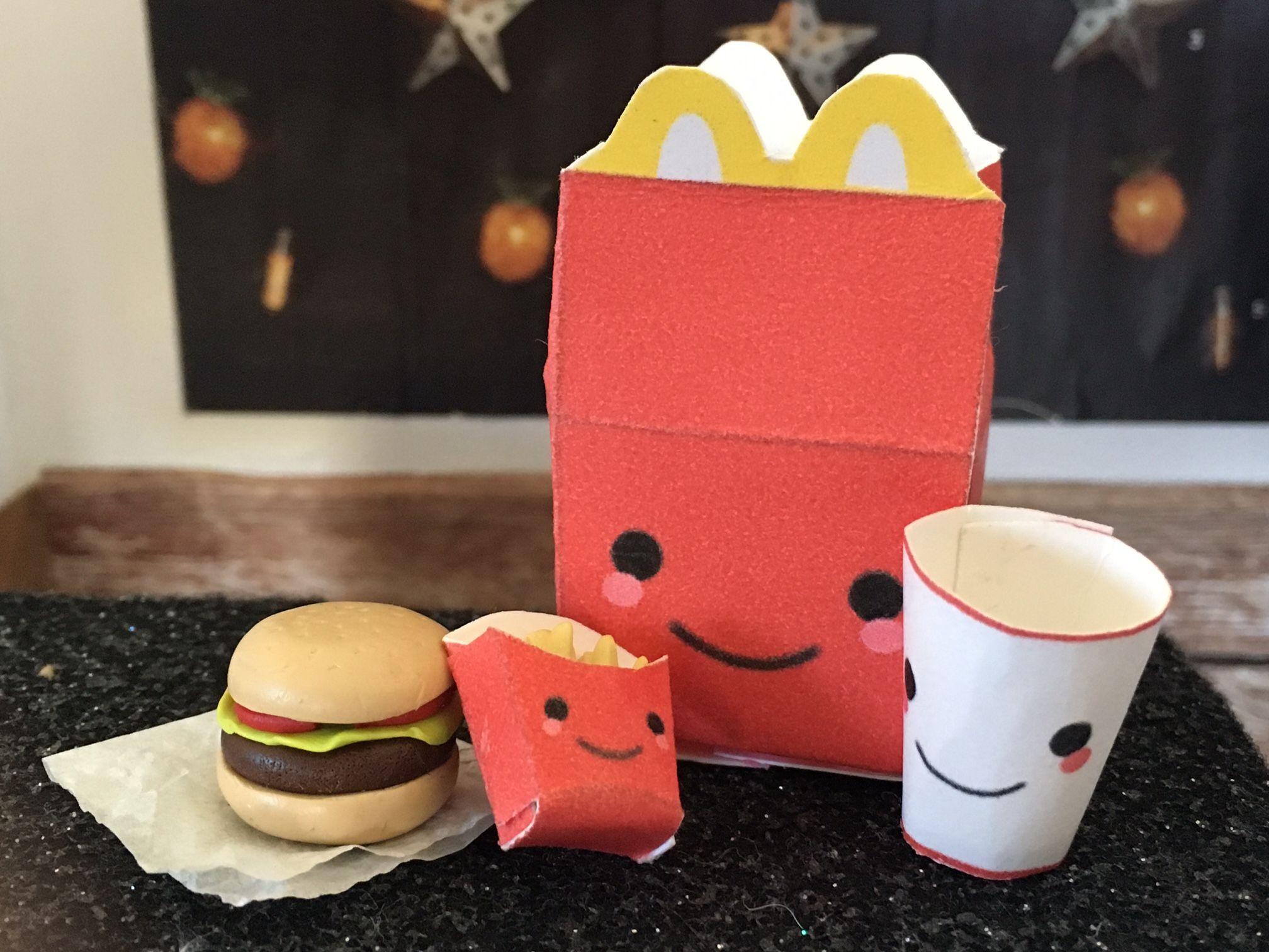 Happy Meal kawaii imprimable DIY