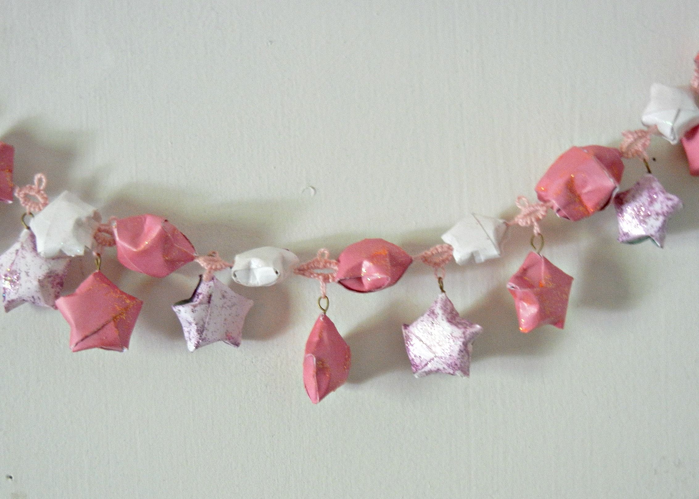 Guirlande d'étoiles porte-bonheur DIY