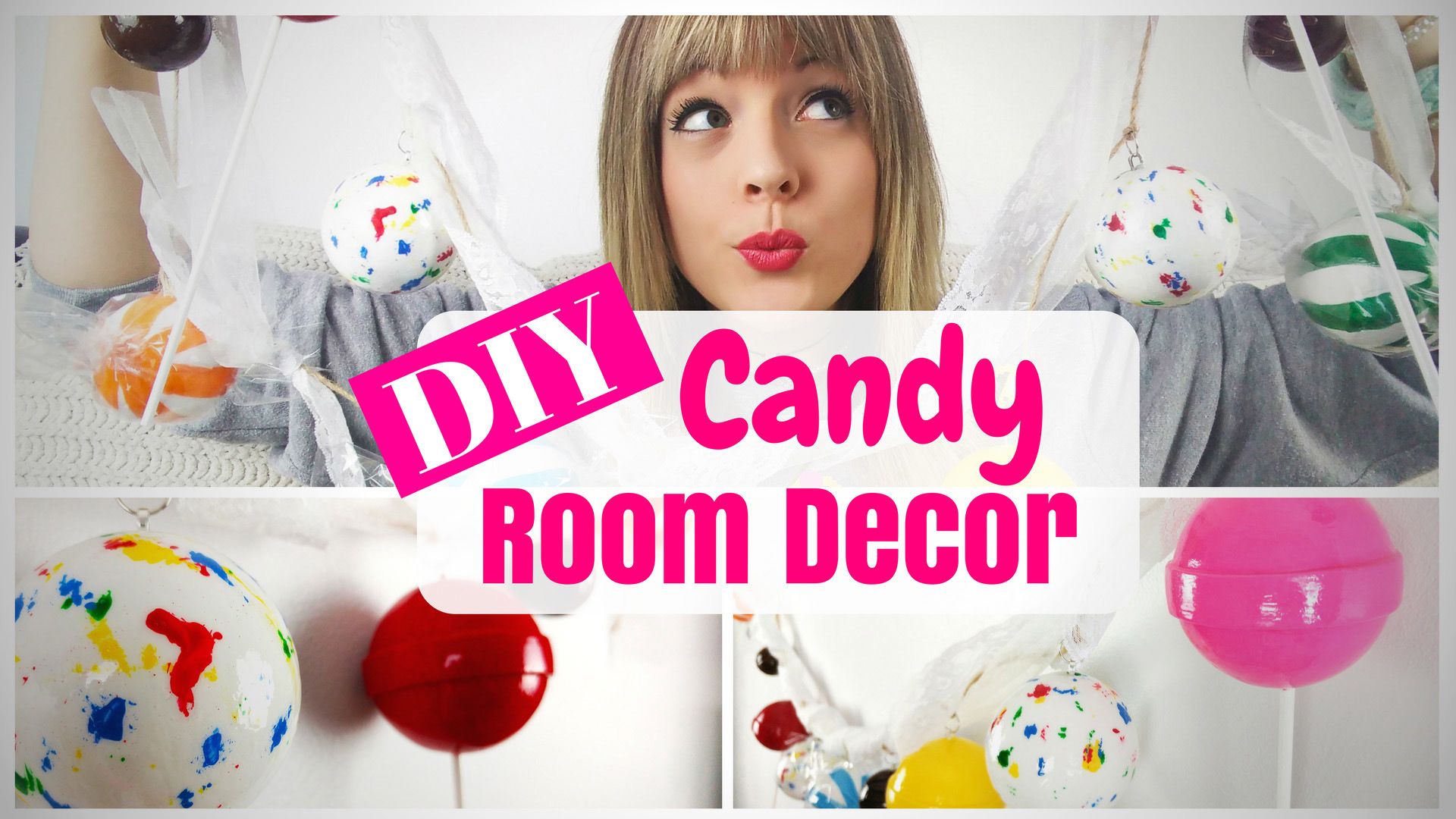 Guirlande de bonbons kawaii DIY