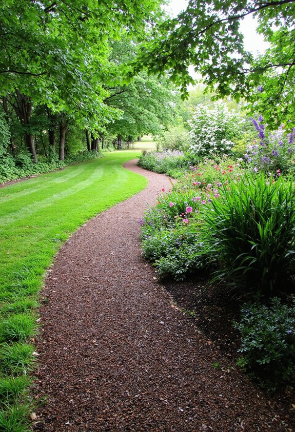 chemin de jardin naturel abordable