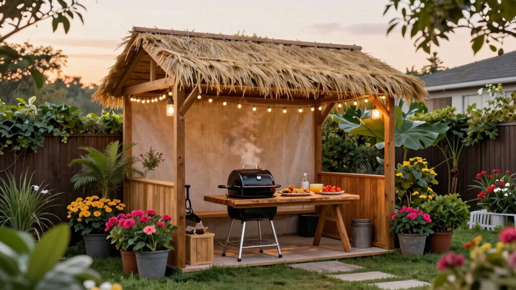 idées de abri BBQ toutes saisons