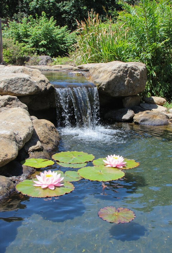 les plantes aquatiques améliorent l'écosystème