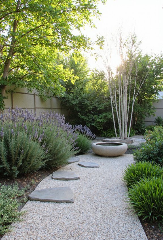 expérience de jardin zen aromatique