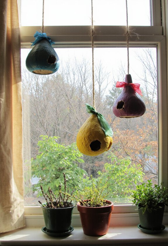 Les mangeoires attirent la faune