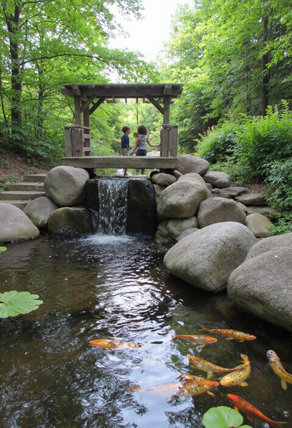 aire de jeux pour enfants en eau peu profonde
