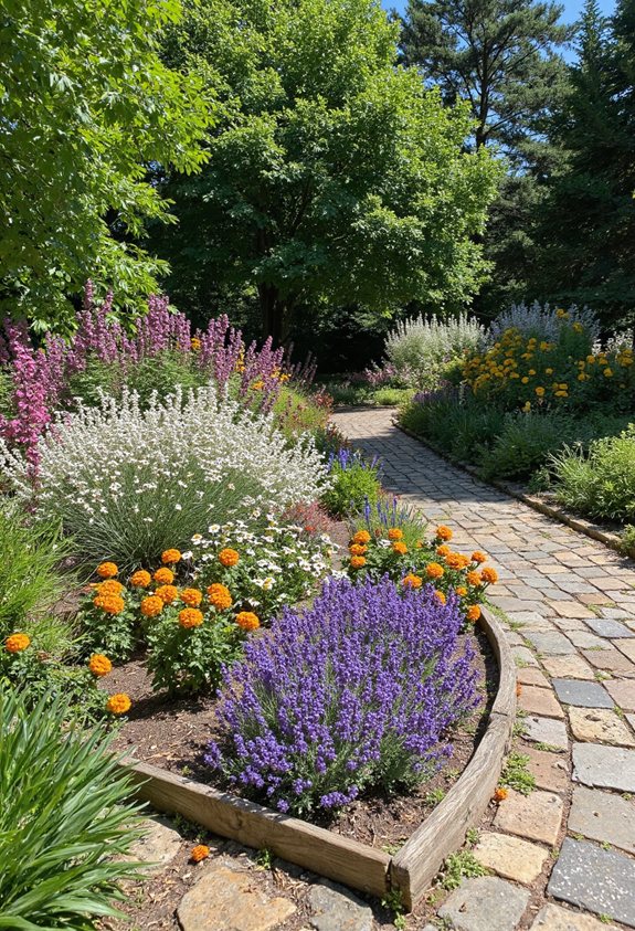 charme classique de jardin de cottage