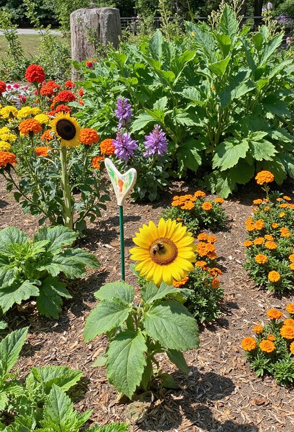 la plantation compagne améliore la santé du jardin
