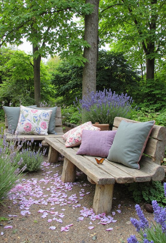 idées de sièges de jardin confortable